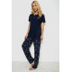 Женская пижама с принтом, цвет синий, 243R7026