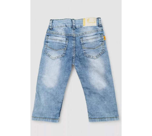 Капри джинсовые для девочек, цвет темно-голубой, 247R1604