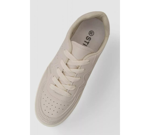 Кеди жіночі, колір бежевий, 248R97