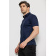 Сорочка чоловіча однотонна, колір темно-синій, 214R7011
