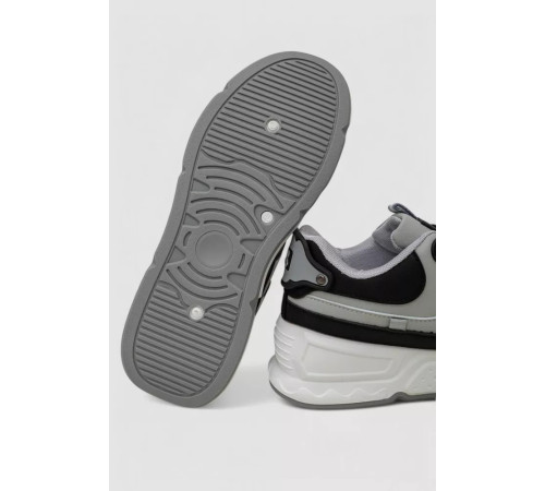 Кросівки чоловічі демісезонні, колір чорно-сірий, 243RHK17