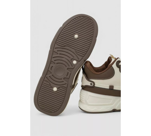 Кросівки чоловічі демісезонні, колір молочно-коричневий, 243RHK13