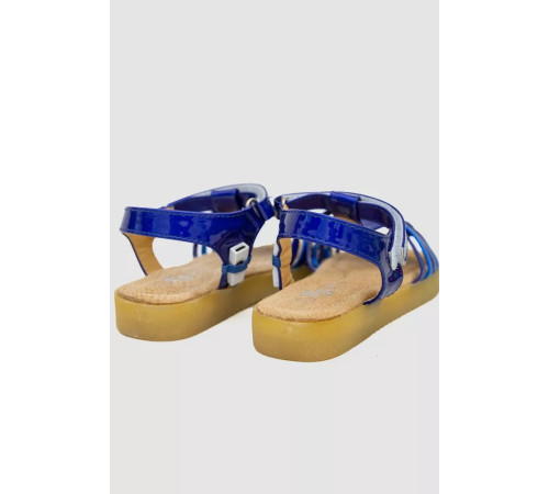 Босоніжки дитячі, колір синій, 243RC9666-1