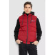 Жилетка мужская демисезонная двухсторонняя, цвет бордовый, 244R99008.