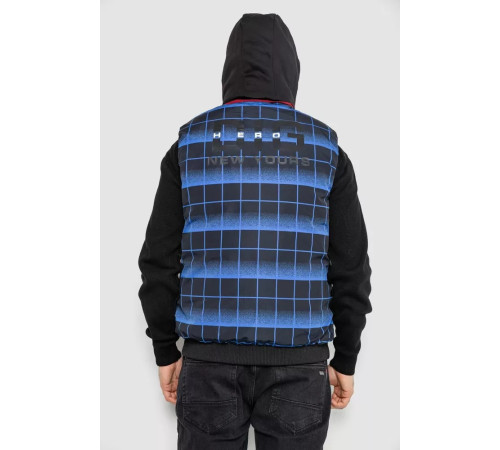 Жилетка мужская демисезонная двухсторонняя, цвет бордовый, 244R99008.