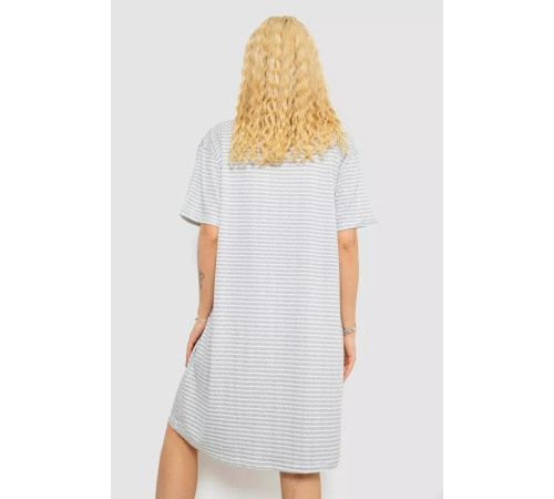 Ночная рубашка, цвет серо-белый, 238R335-1.