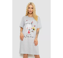 Ночная рубашка, цвет серо-белый, 238R335-1.