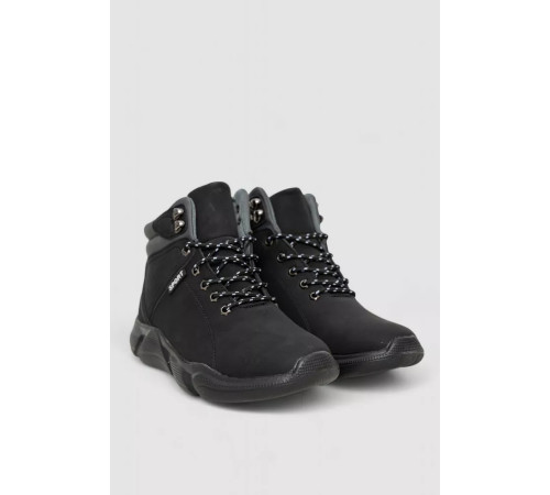 Черевики чоловічі демісезонні, колір чорний, 131R184304