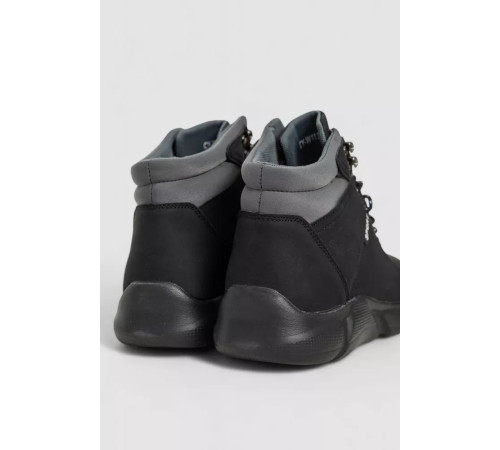 Черевики чоловічі демісезонні, колір чорний, 131R184304