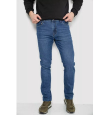 Джинси чоловічі демісезонні, колір синій, 243R8060