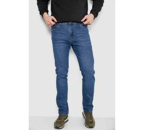 Джинсы мужские демисезонные, цвет синий, 243R8060.