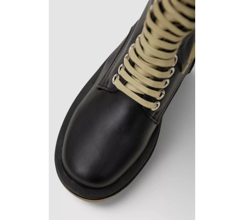 Ботинки женские демисезонные, цвет черно-бежевый, 243RL2