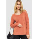 Кофта женская, цвет темно-коралловый, 244R034
