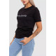 Женская футболка с принтом, цвет черный, 238R57383