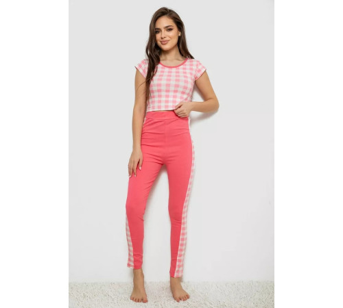 Пижама женская, цвет розовый, 243R1488-017