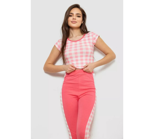 Пижама женская, цвет розовый, 243R1488-017