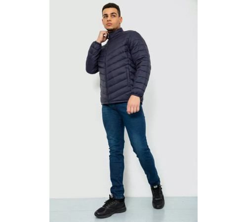 Куртка мужская демисезонная, цвет темно-синий, 243R802-1.