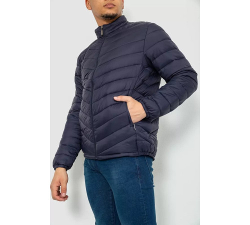 Куртка мужская демисезонная, цвет темно-синий, 243R802-1.