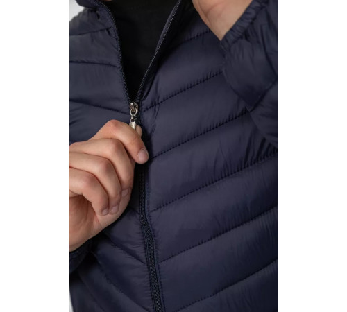 Куртка мужская демисезонная, цвет темно-синий, 243R802-1.