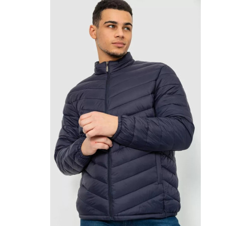 Куртка мужская демисезонная, цвет темно-синий, 243R802-1.