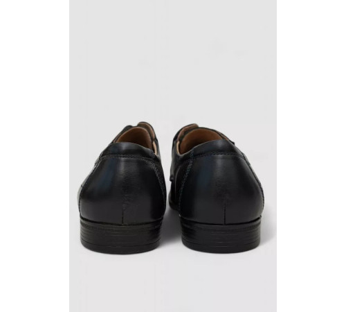Туфлі чоловічі з перфорацією, колір темно-синій, 243RC1312