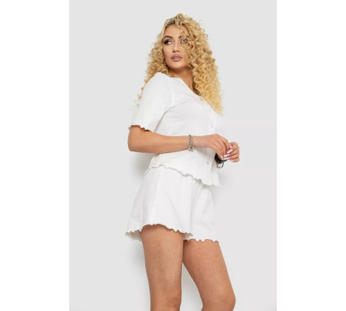 Піжама жіноча, колір молочний, 102R371