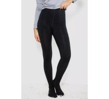 Колготы женские утепленные кашемировые, цвет черный, 139R1140.