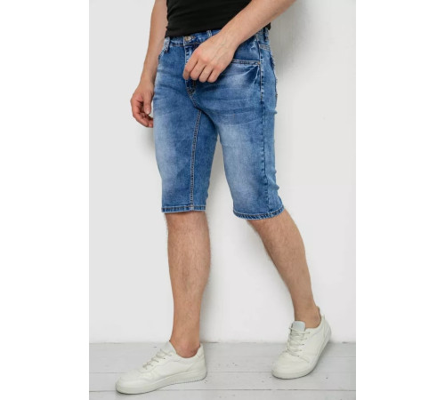 Шорти чоловічі джинсові, колір синій, 244RLS22-0209X