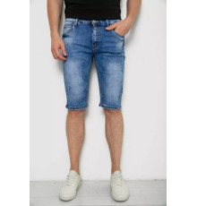 Шорти чоловічі джинсові, колір синій, 244RLS22-0209X