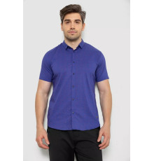 Сорочка чоловіча с принтом, колір фіолетовий, 214R6917-11