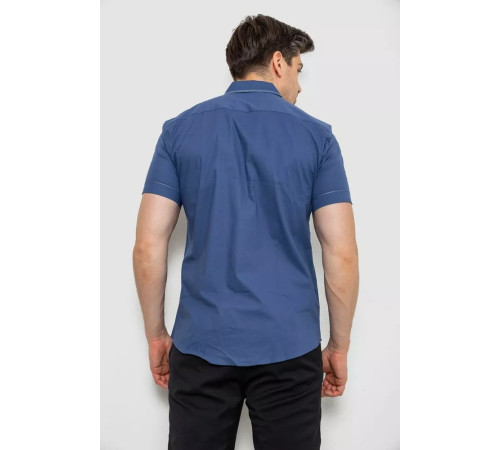 Сорочка чоловіча, колір синій, 214R7420