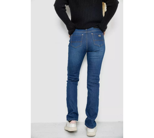 Джинси жіночі на флісі, колір синій, 244RM8106