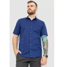 Сорочка чоловіча класична, колір синій, 214R7115