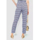 Брюки женские свободного кроя, цвет сине-голубой, 244R053.