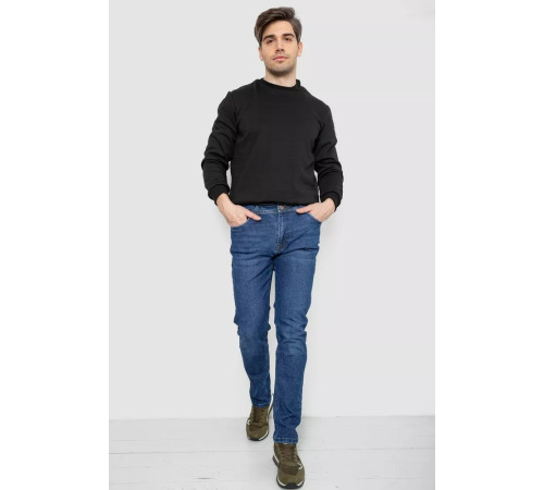 Джинси чоловічі демісезонні, колір синій, 243R8059
