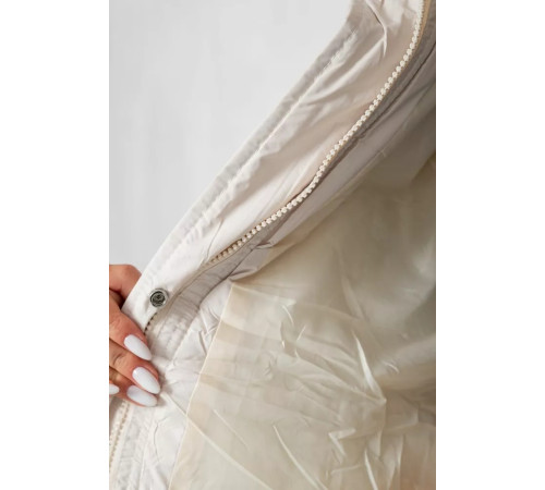 Куртка жіноча демісезонна, колір світло-бежевий, 244R2025-5