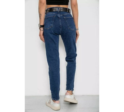 Джинсы женские Mom's, цвет синий, 182R464