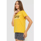Піжама жіноча, колір гірчично-чорний, 219RF-2231