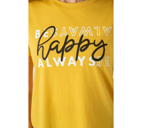 Піжама жіноча, колір гірчично-чорний, 219RF-2231