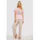 Женская пижама с принтом, цвет розовый, 243R3335.