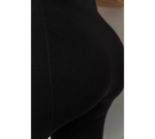 Лосины на флисе 1800D, цвет черный, 139R869