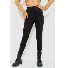 Лосины на флисе 1800D, цвет черный, 139R869