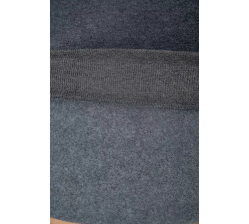 Батник мужской на флисе, цвет серый, 244R2556