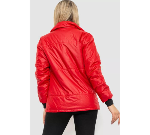 Куртка жіноча демісезонна, колір червоний, 244R012