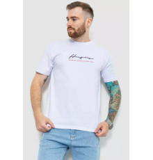 Футболка мужская батал, цвет белый, 208R016