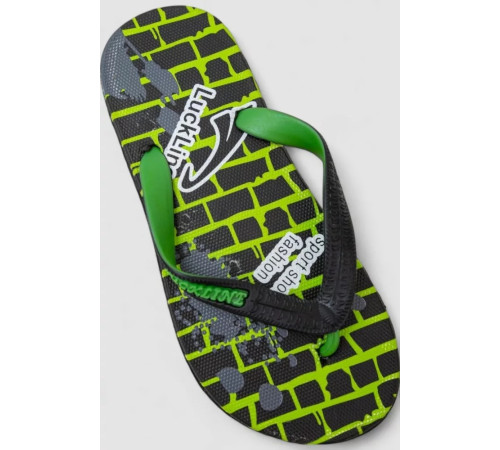 В'єтнамки жіночі, колір чорно-салатовий, 243R2002L-43