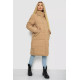 Пуховик женский зимний, цвет бежевый, 243R8808