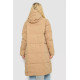 Пуховик женский зимний, цвет бежевый, 243R8808