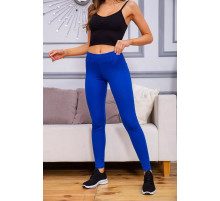 Втягивающие лосины, средней посадки, цвет Электрик, 172R40