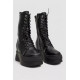 Черевики жіночі демісезонні на платформі, колір чорний, 243R2021-A-17
